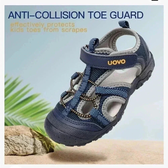 uovo Other - Boys Sandals Hiking Athletic Closed-Toe Beach Sandals Quick Dry Size 2 youth NWT
